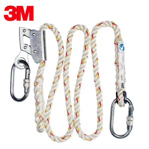 3M 1390240保泰特建筑First工作定位防坠落绳螺纹锁棉纶绳需配安全带