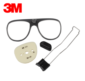 3M6878眼镜支架搭配6800防尘毒面具使用配件眼镜框透明护目镜