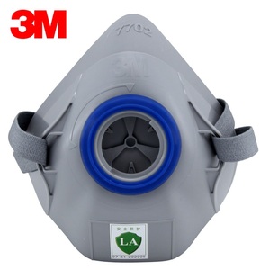 3M7702舒适型防毒面罩防毒面具喷漆用有机蒸气工业粉尘防护半面罩