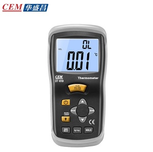CEM华盛昌DT-613热电偶测温仪-200~1370℃便携式高精度工业数字带探头温度计