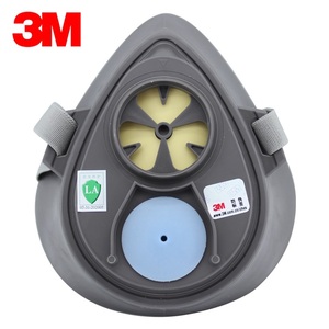 ★3M 3200防尘毒面具单主体橡胶材质半面型防护防尘毒面罩配件
