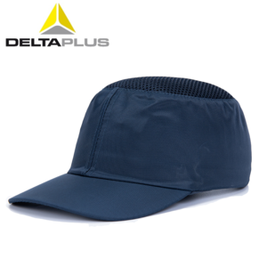 ★代尔塔102010-BL防撞帽PU材质安全帽防撞减震透气轻型舒适 防撞帽鸭舌帽